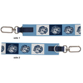 Tar Heels Oversized Big Strap Keychain